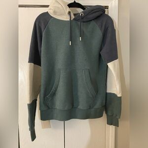 Wanakome Colorblock Hoodie with Kangaroo Pocket